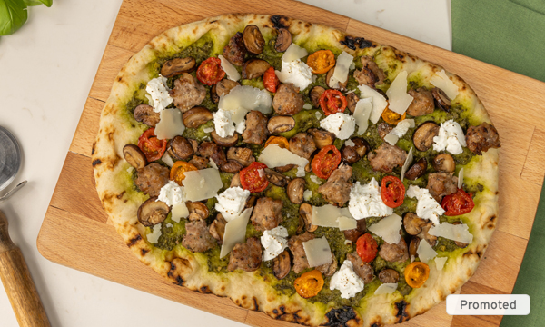Sausage & Mushroom Pizza